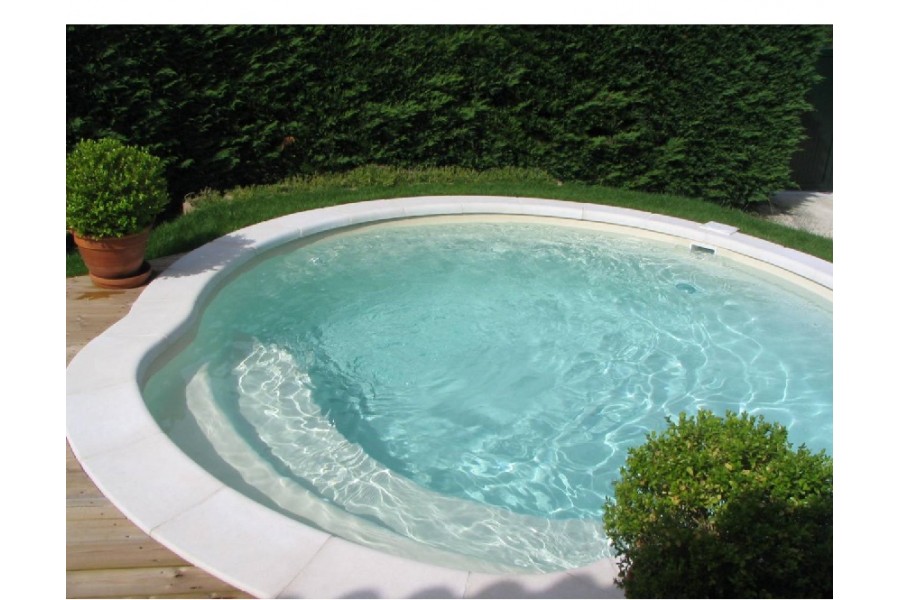 coque piscine ronde sur mesure