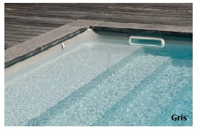 coque piscine grise