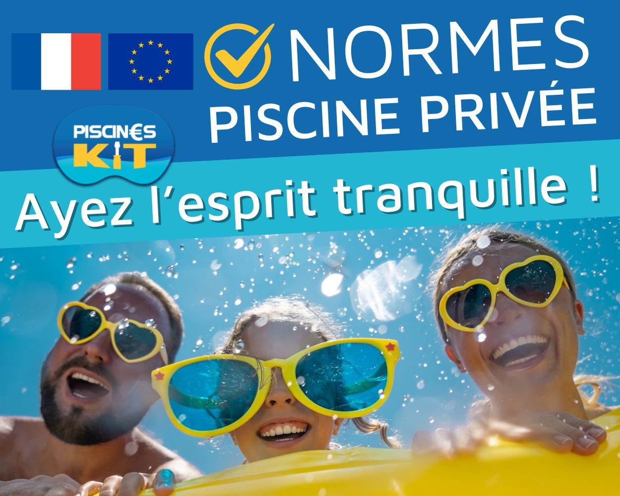 Les normes Françaises et Européennes en matière de piscines privées