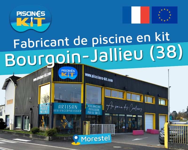 Fabricant piscine à Bourgoin-Jallieu : coque polyester en kit Isère