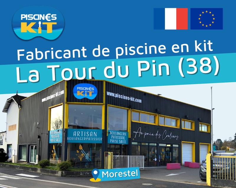 Fabricant de piscine, coque polyester à La Tour du Pin en Isère