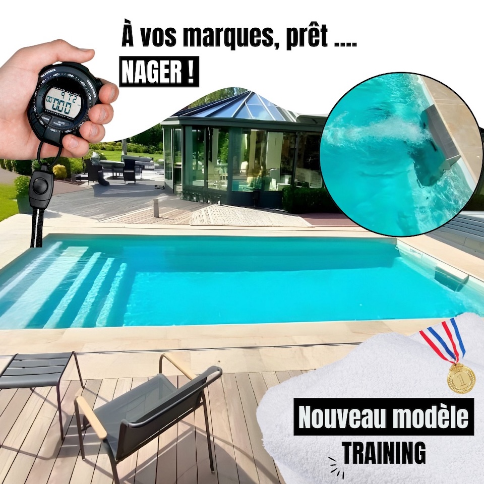 Votre piscine de nage à contre-courant en kit
