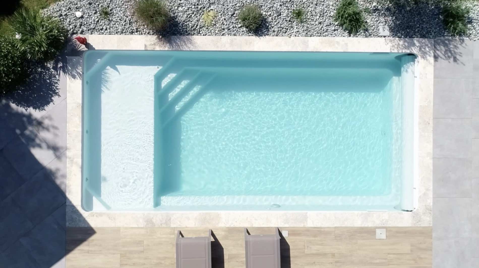 Piscine avec plage "Cap-Vert"