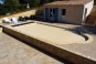 Piscine coque polyester Port-Royal  Votre piscine en kit Port-Royal, escalier Roman, fond en pente