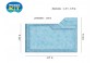 Profondeur : 1,30m. Mini piscine polyester coque de 4.25 x 2.50 m à monter soi même.