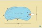 Dimension et plan de la piscine Indienne