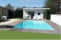 Votre piscine coque design avec angles droits