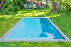 Mini piscine coque rectangulaire en kit Saint-Louis 