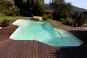 Votre piscine avec plage lagon coque polyester en kit à prix discount avec piscines-kit