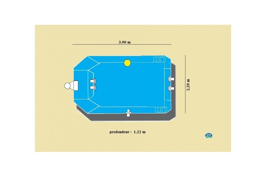 Piscine Coque Ibiza