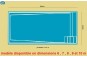 Piscine coque polyester Paques 9x4 m à fond plat 1.50 m - Existe en version 6 , 7 , 8 , 9 et 10m