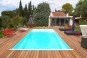 Votre piscine avec plage immergée 1,50 m