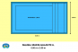 Piscine rectangulaire 6.00 x 3.00 m