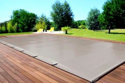 Couverture à barres de sécurité Piscine Paques 12.60  x 4.00 m