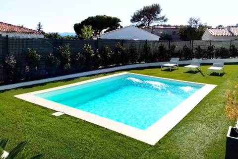 Mini-piscine carrée Guernesey 