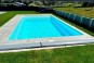 Votre piscine 9 par 4 à fond plat avec angles droits