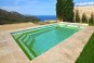 Piscine coque couleur sable
