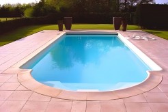 Piscine en kit coque polyester Hawaï