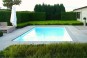 Oman kit piscine rectangulaire avec fond plat et escalier
