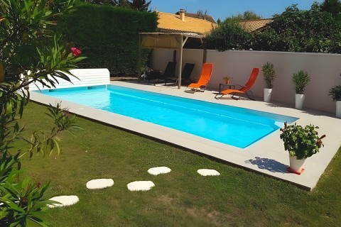 Piscine rectangulaire Tahiti