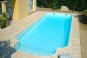 Piscine polyester Lérins, fond incliné