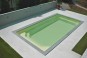 Coque piscine couleur sable