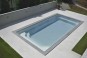 Coque piscine grise