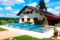 Eléments : structure d'aluminium AGS 6060 T5 thermolaqué blanc ou gris , label Qualicoat®