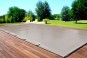 Votre couverture de sécurité à barres sur mesure pour piscine Moustique