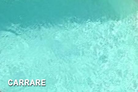 Carrare, couleur de votre piscine coque polyester