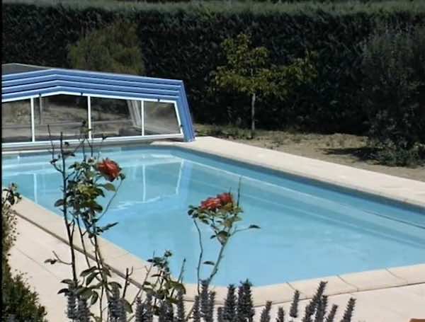 Cette grande piscine rectangulaire met en valeur  votre environnement.