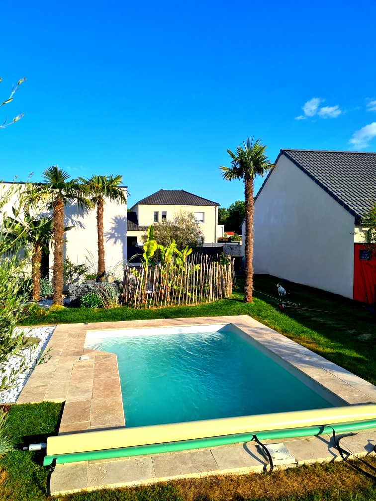 Mini piscine rectangulaire en kit Antinéa