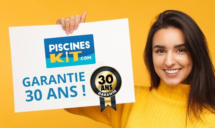 Piscine coque, polyester garantie 30 ans