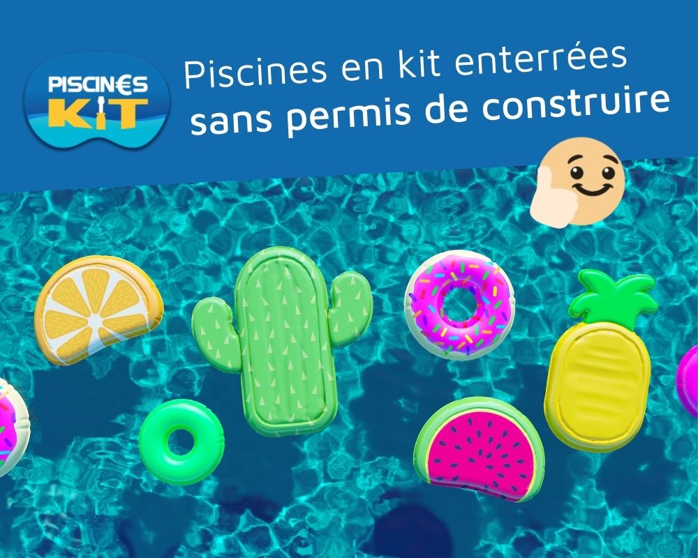 Piscine coque sans permis de construire