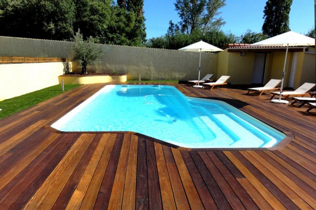 Piscines en kit avec plage