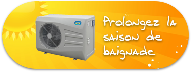 Prolongez la saison de baignade avec un chauffage de piscine.